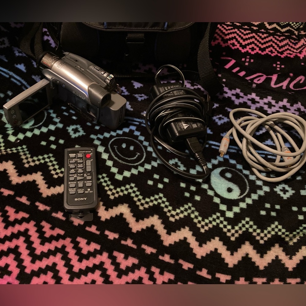 Sony camera and camera case bag